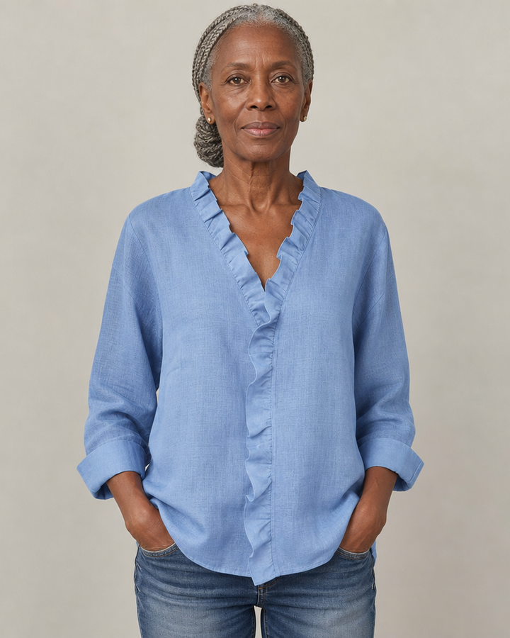 Chloe | Lightweight V-Neck Blouse