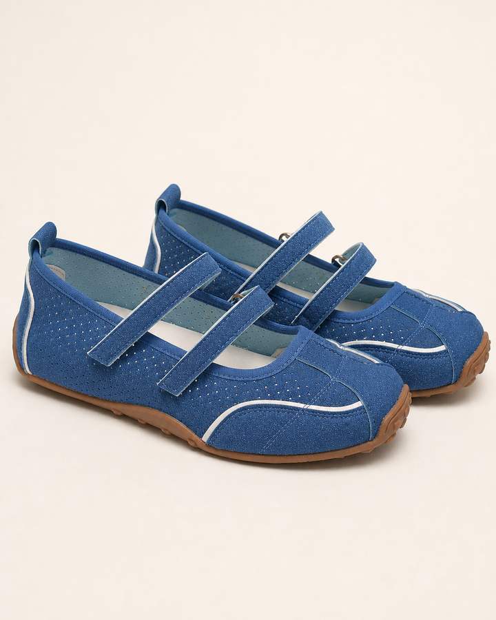 Merle | Double-buckle Mary Jane Flat