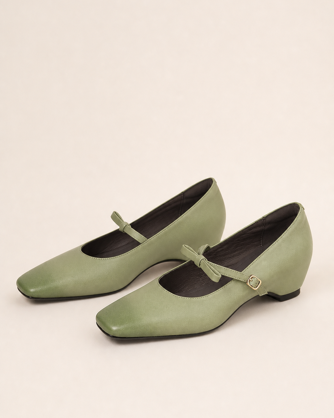 Leola | Bow-Strap Mary Jane Pumps