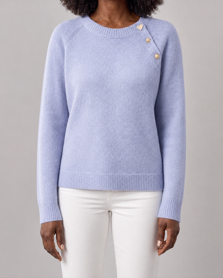 Hilarina | Long Sleeve Knitted Sweater