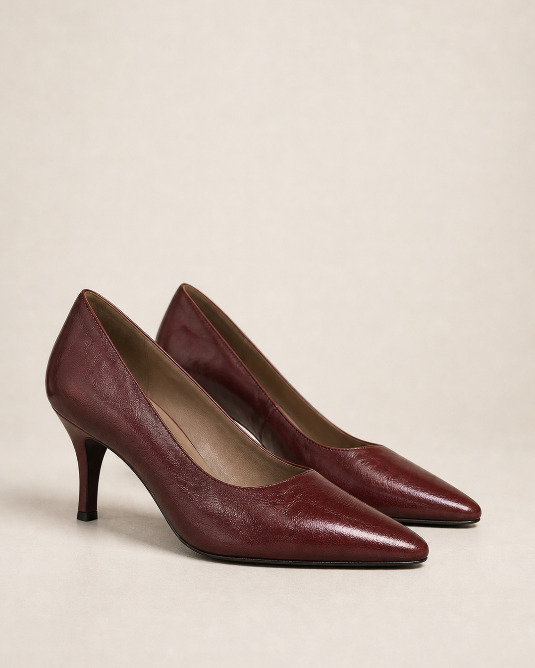 Lizzie | Genuine Leather Heels