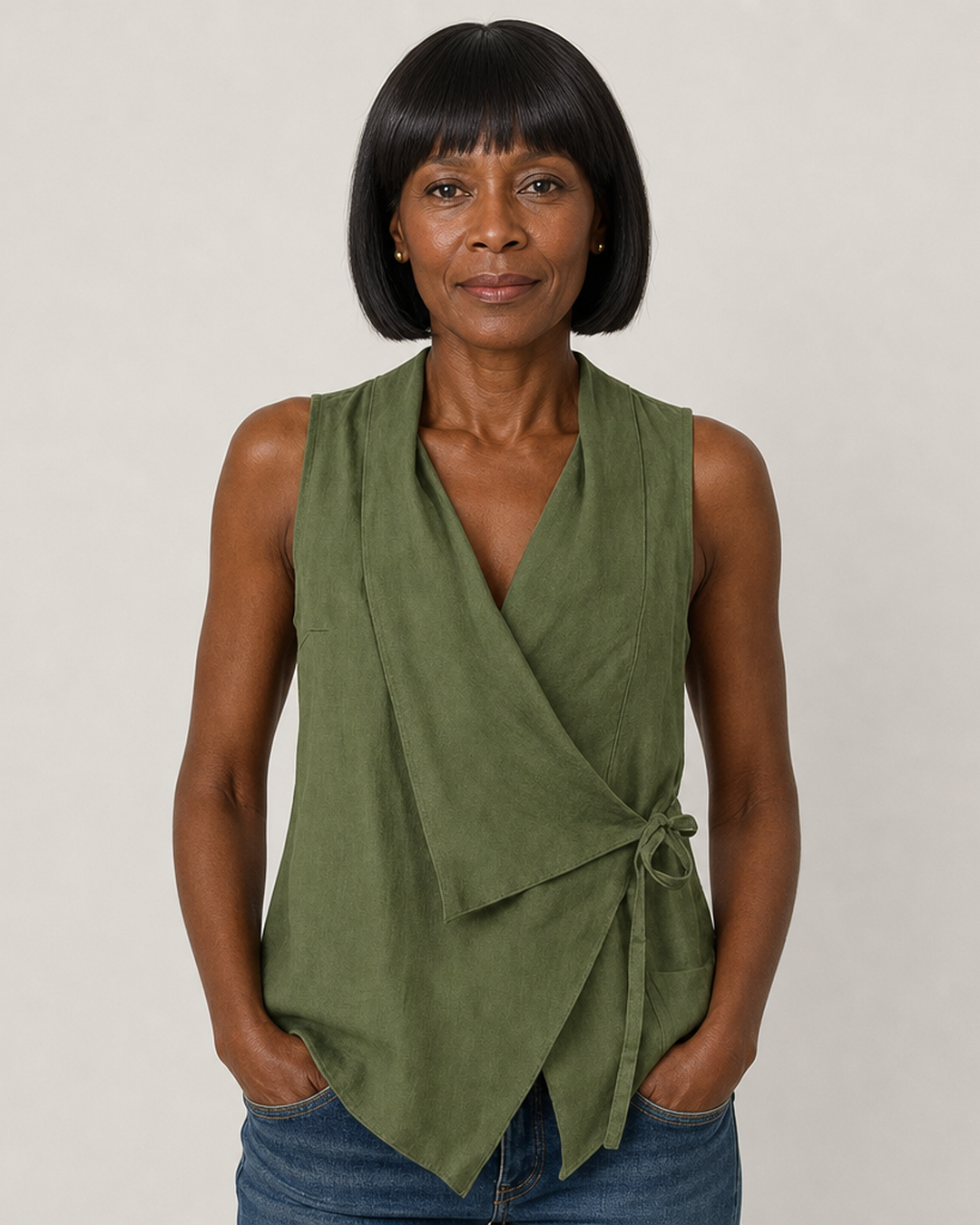 Loretta | Sleeveless Blouse