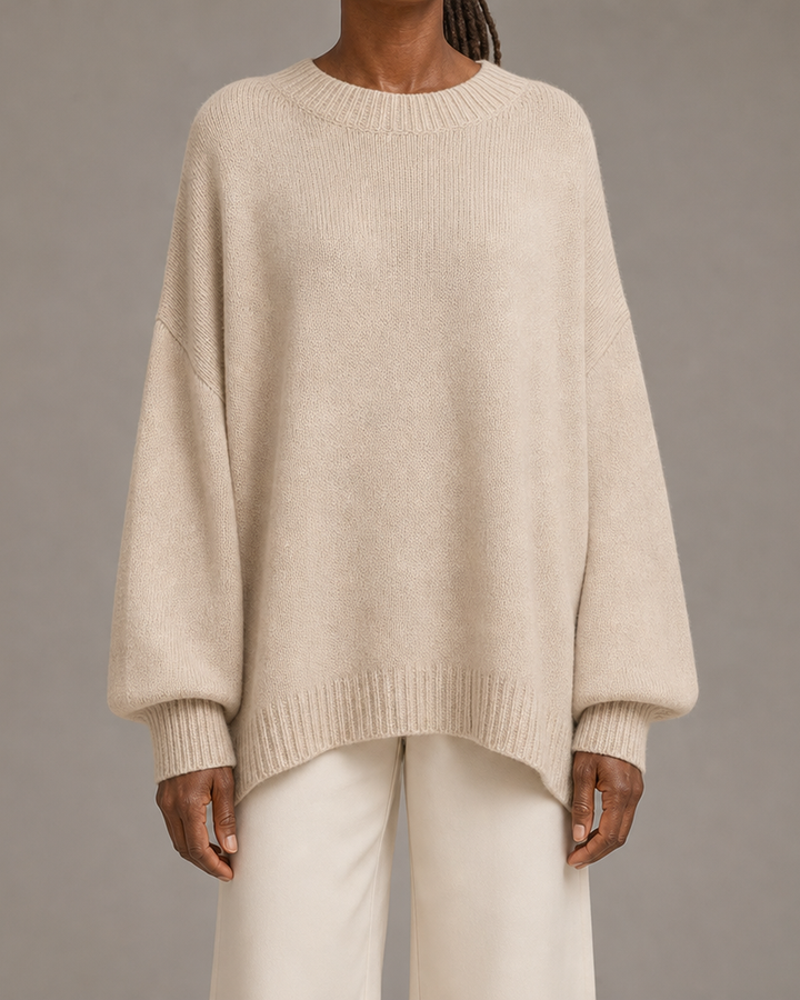 Lucinda | Relaxed Knit Poncho