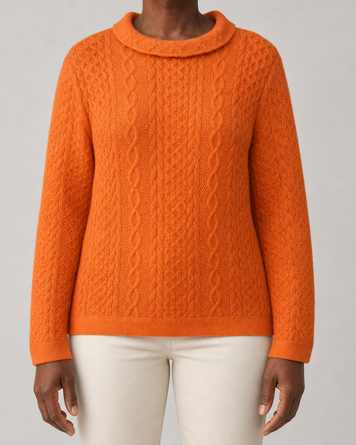 Zoé | Modern Zip-up Sweater