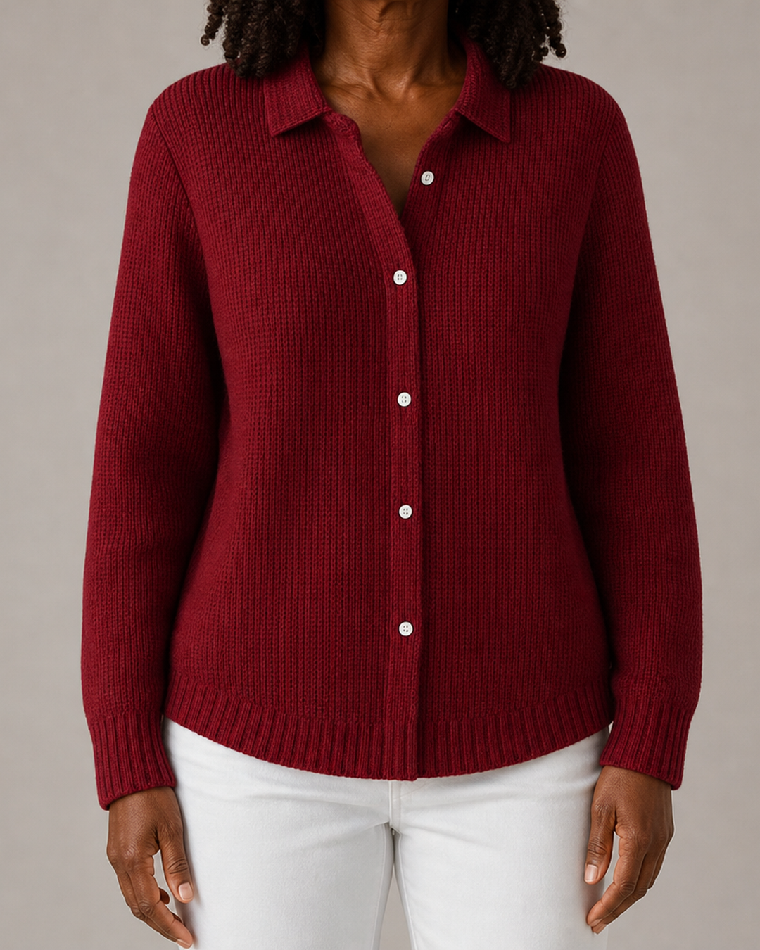 Adrianna | Classic Button Cardigan