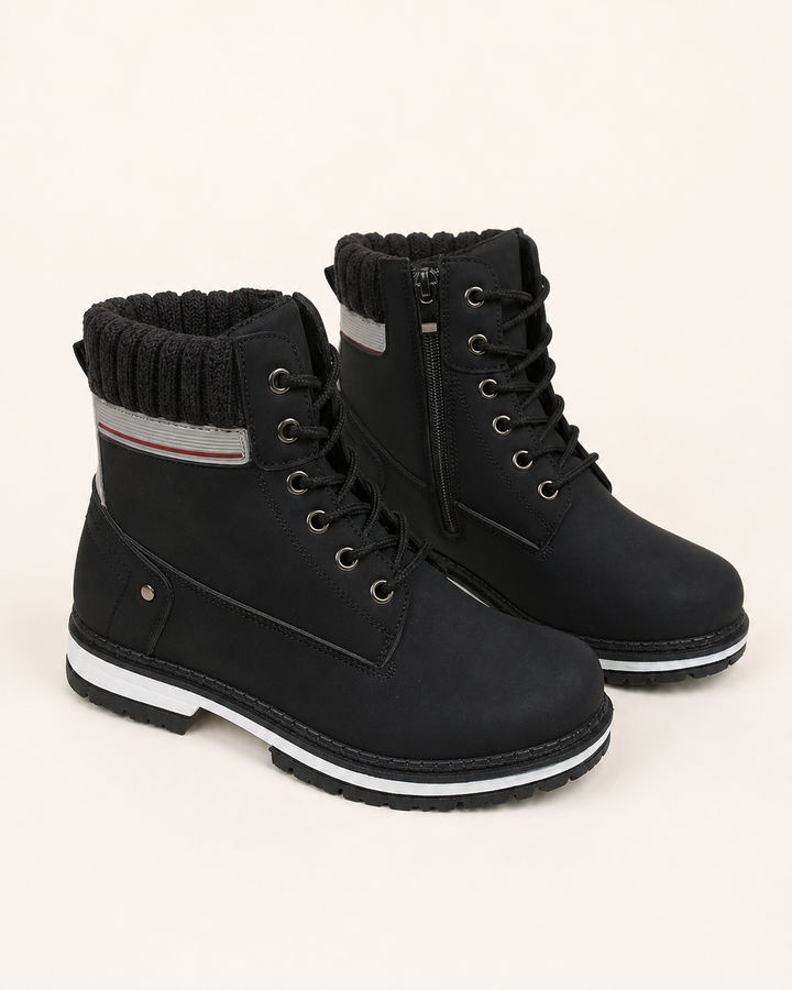 Nadia | Flat Wide-fit Ankle Boot