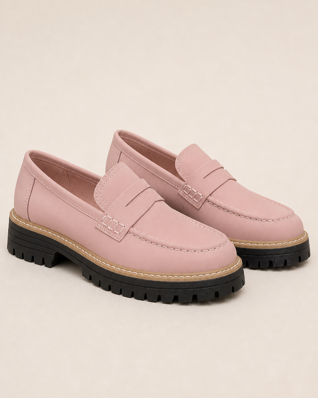 Dot | Brushed Chunky Platform Loafer