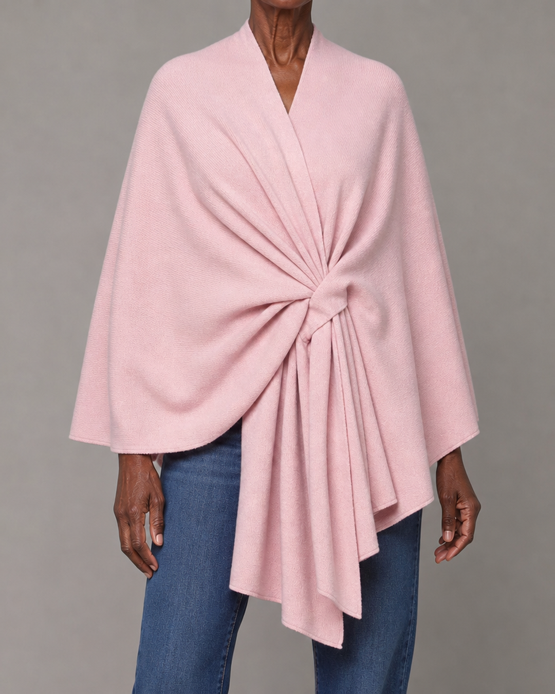 Briana | Elegant Draped Poncho