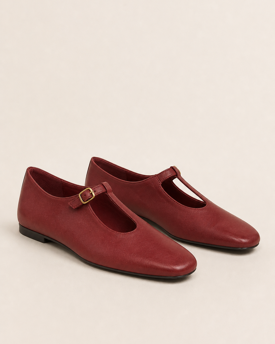 Jocelyn | High-Vamp Mary Jane Flats