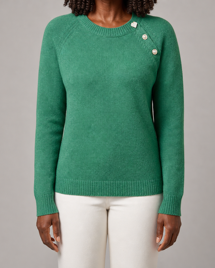 Hilarina | Long Sleeve Knitted Sweater