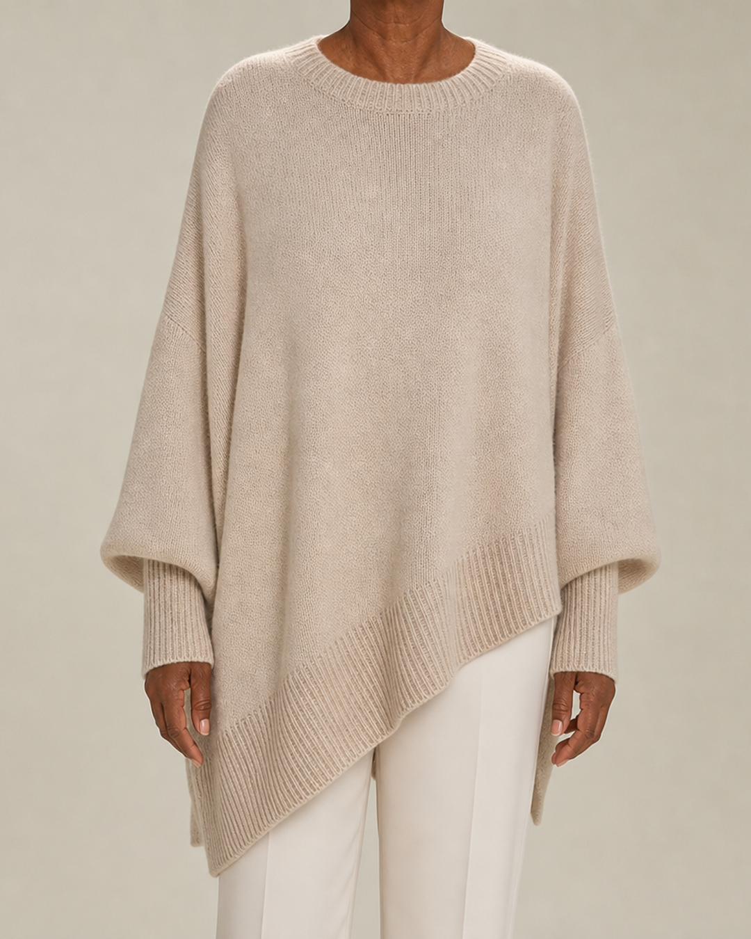 Lucinda | Relaxed Knit Poncho