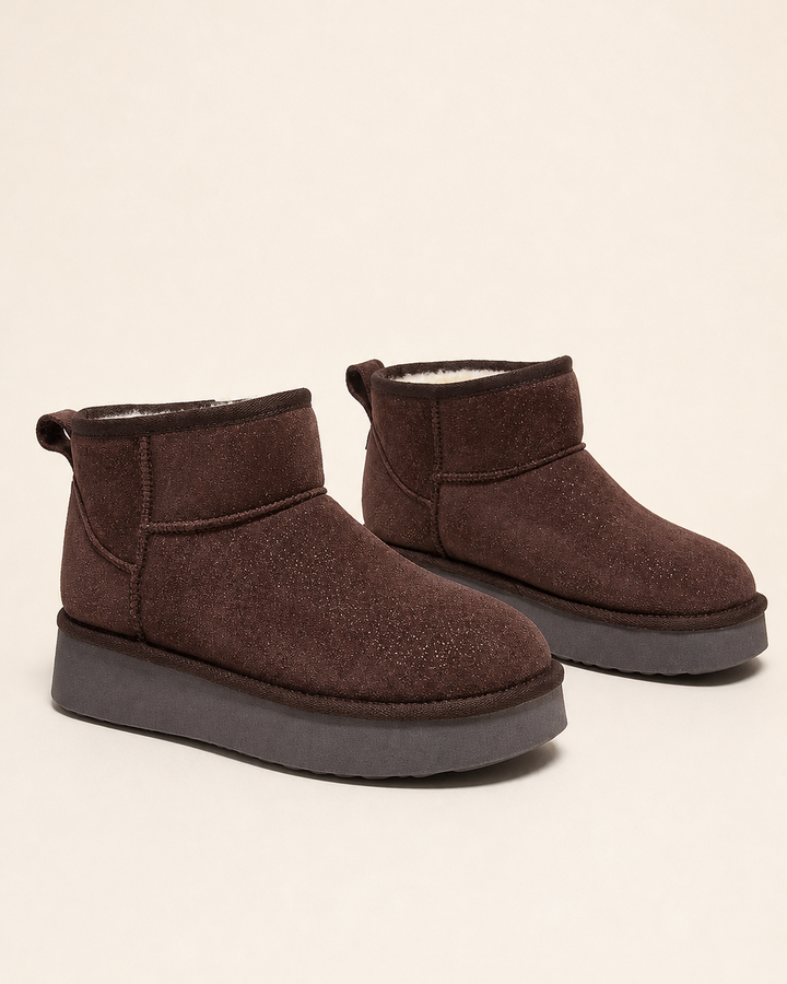 Winnie | Platform Fleece-lined Snow Boot