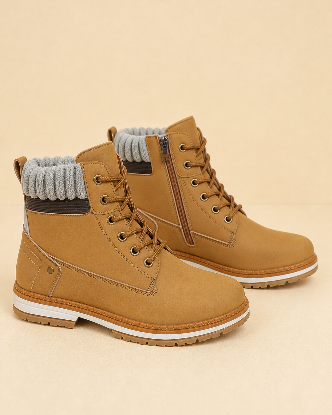 Nadia | Flat Wide-fit Ankle Boot