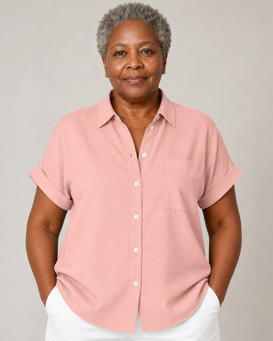 Gustie | Relaxed Short Sleeve Women’s Shirt