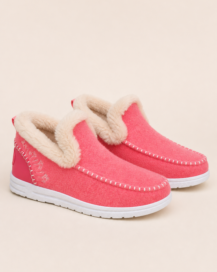Opal | Fleece-lined Slip-on Winter Boot