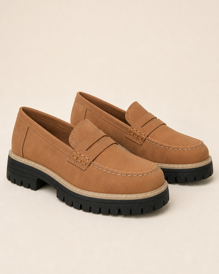 Dot | Brushed Chunky Platform Loafer