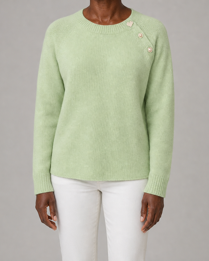 Hilarina | Long Sleeve Knitted Sweater