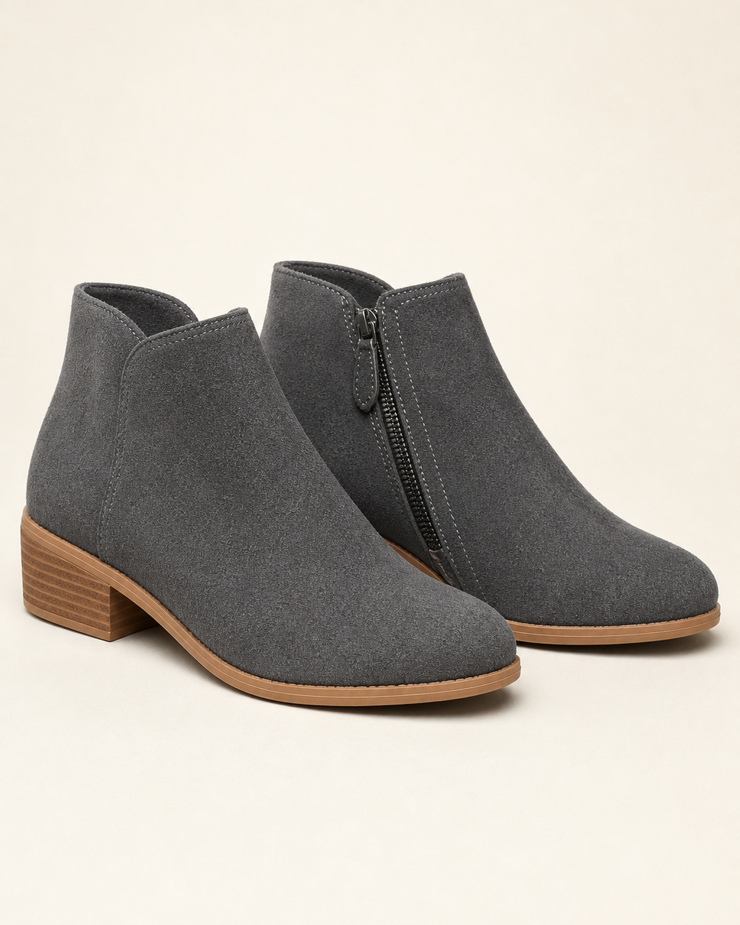 Maureen | Suede Wide-Fit Short Boot