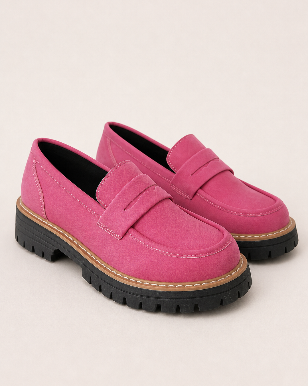 Dot | Brushed Chunky Platform Loafer