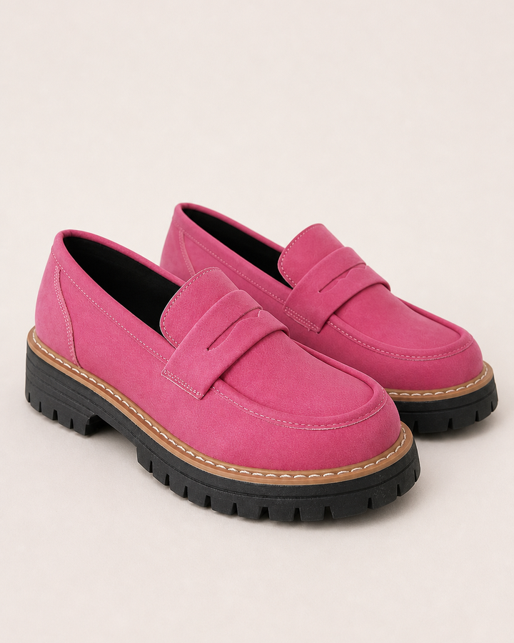 Dot | Brushed Chunky Platform Loafer