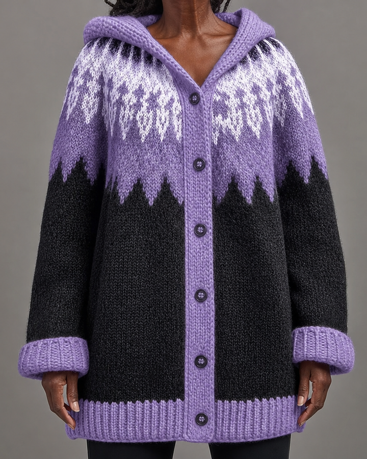 Adeline | Casual Hooded Cardigan