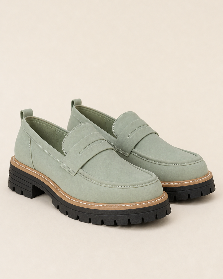 Dot | Brushed Chunky Platform Loafer