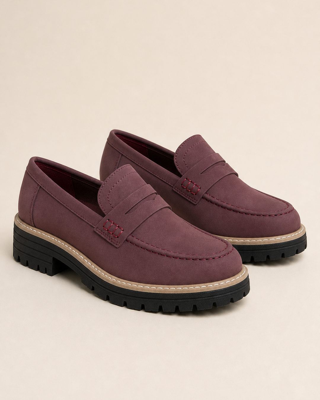 Dot | Brushed Chunky Platform Loafer