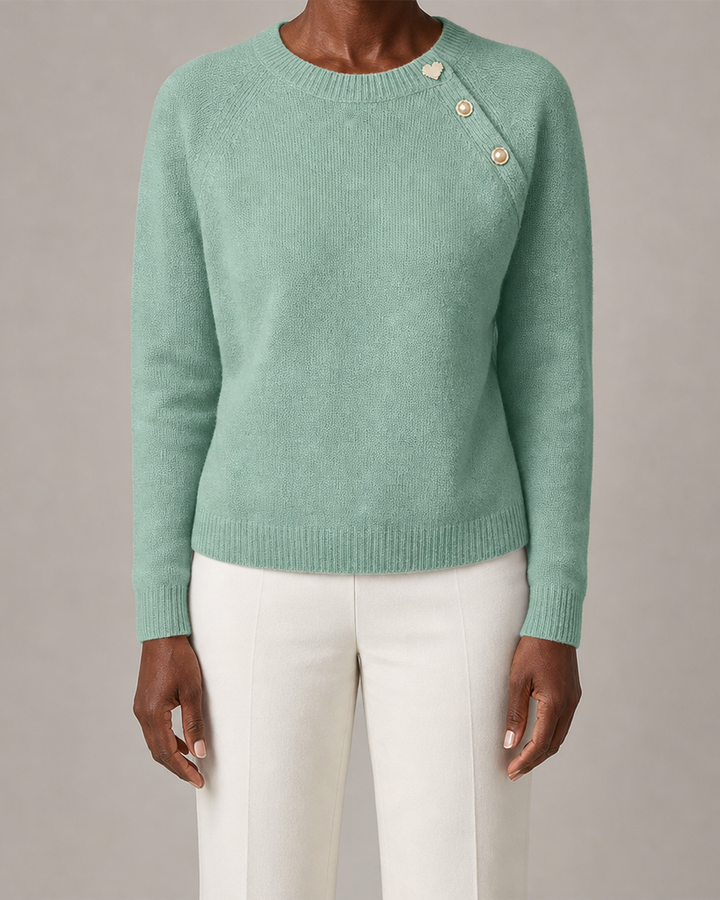 Hilarina | Long Sleeve Knitted Sweater