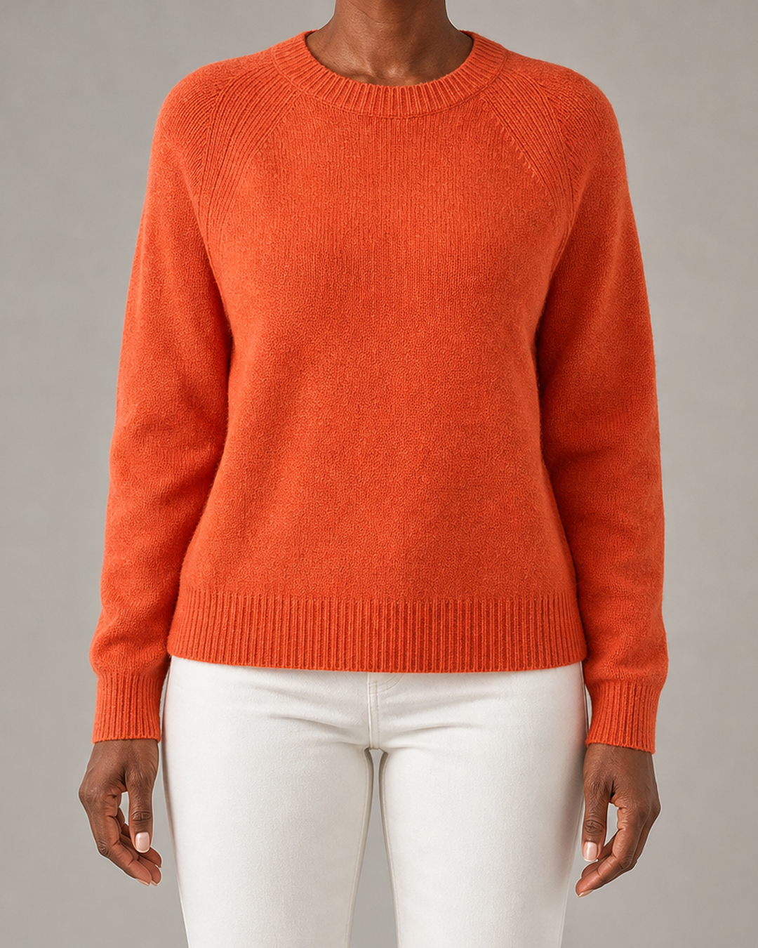 Hilarina | Long Sleeve Knitted Sweater