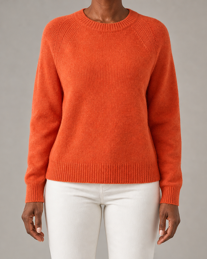 Hilarina | Long Sleeve Knitted Sweater