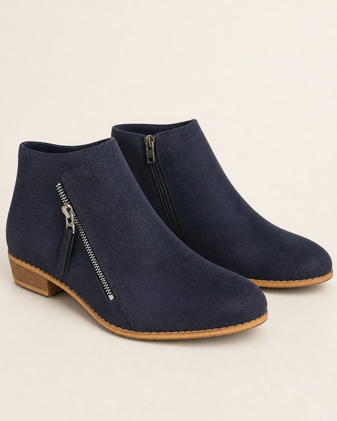 Maureen | Suede Wide-Fit Short Boot