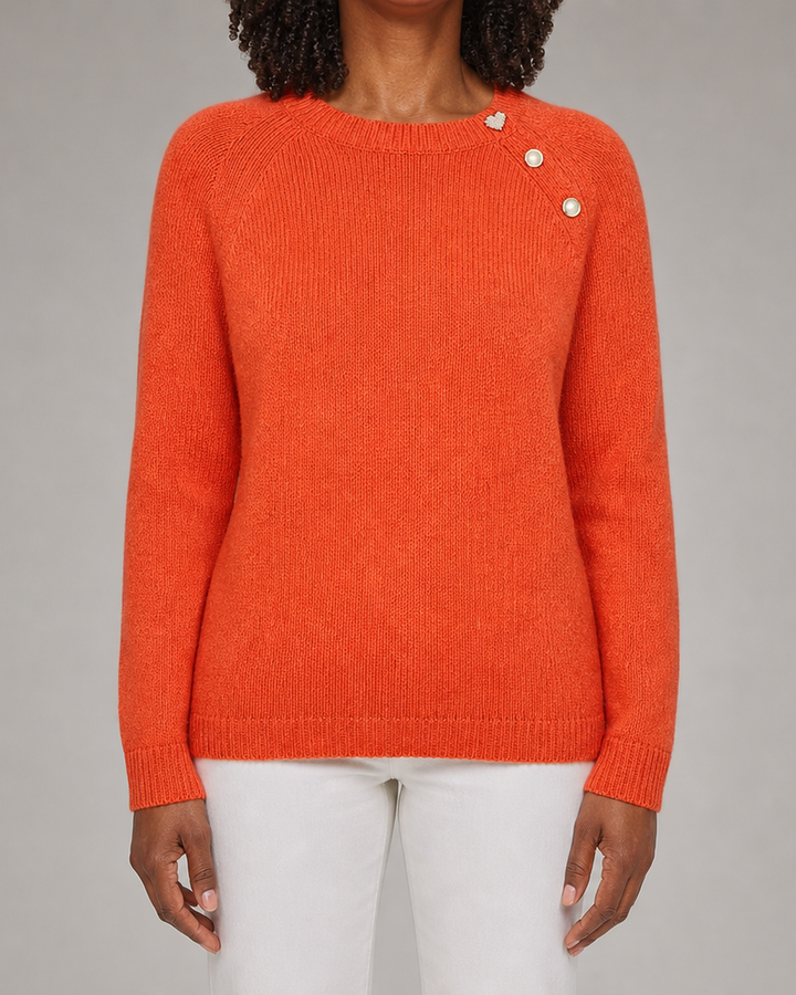 Hilarina | Long Sleeve Knitted Sweater