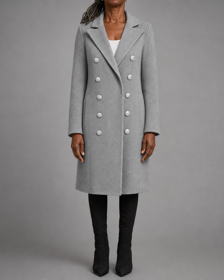 Korean | Streetwear Wool Coat Women Stylish Long Sleeve Autumn Jacket