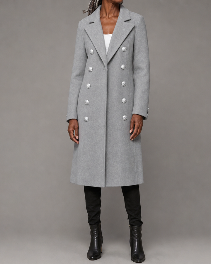 Korean | Streetwear Wool Coat Women Stylish Long Sleeve Autumn Jacket