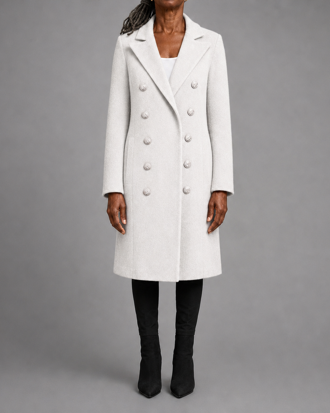 Korean | Streetwear Wool Coat Women Stylish Long Sleeve Autumn Jacket