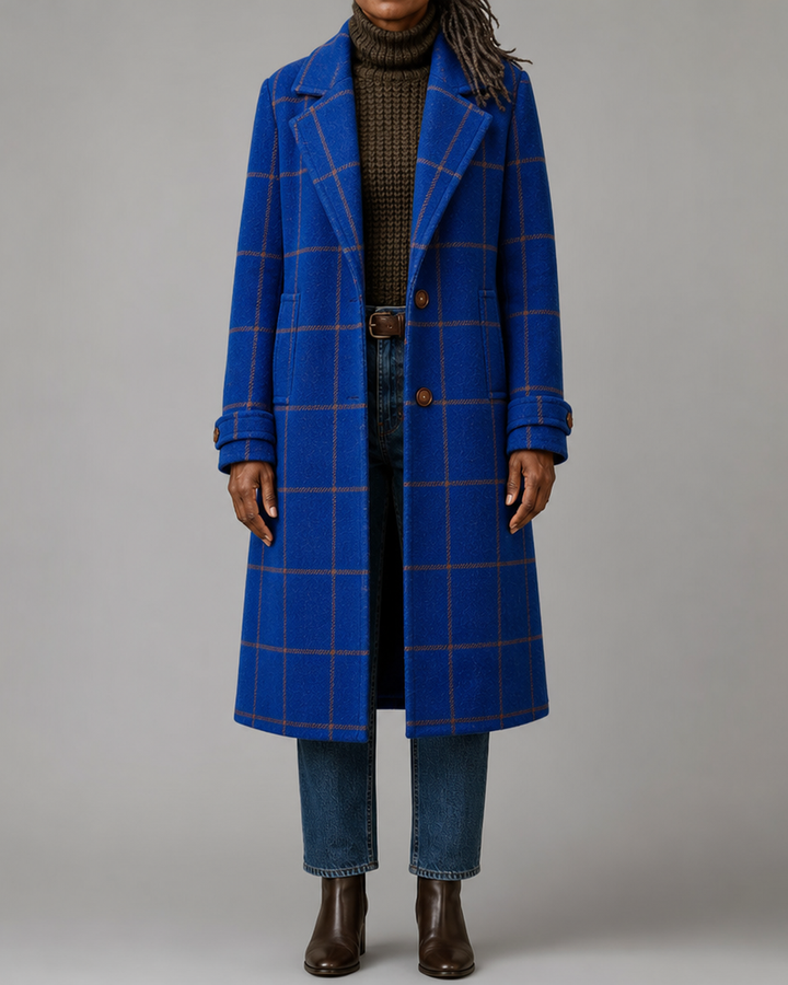 Lauren | Classic Checkered Coat
