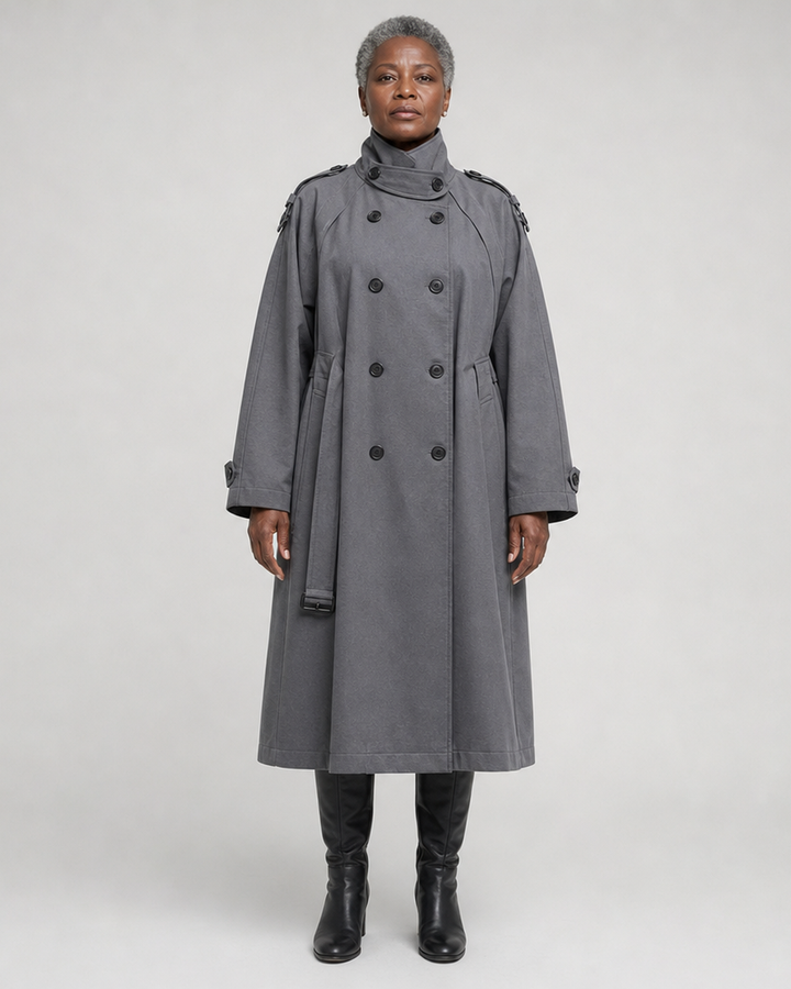 Women | Oversized Long Trench Coat