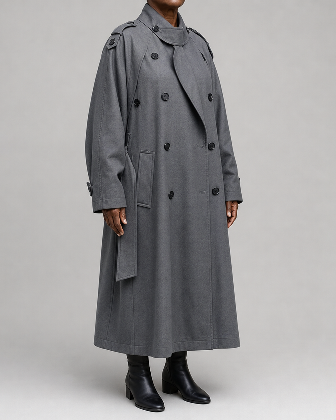 Women | Oversized Long Trench Coat