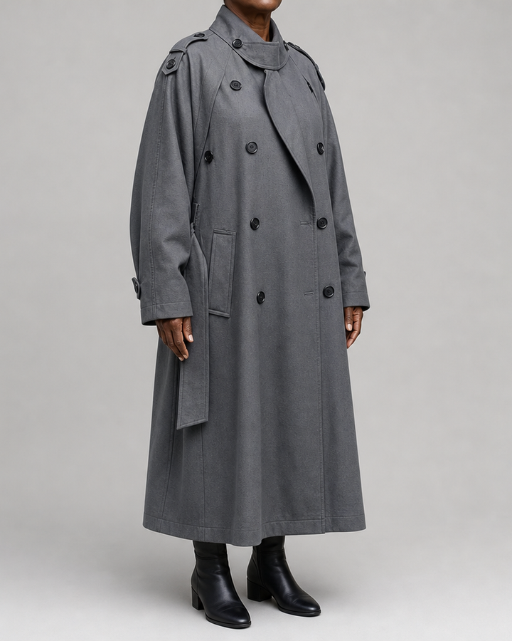 Women | Oversized Long Trench Coat