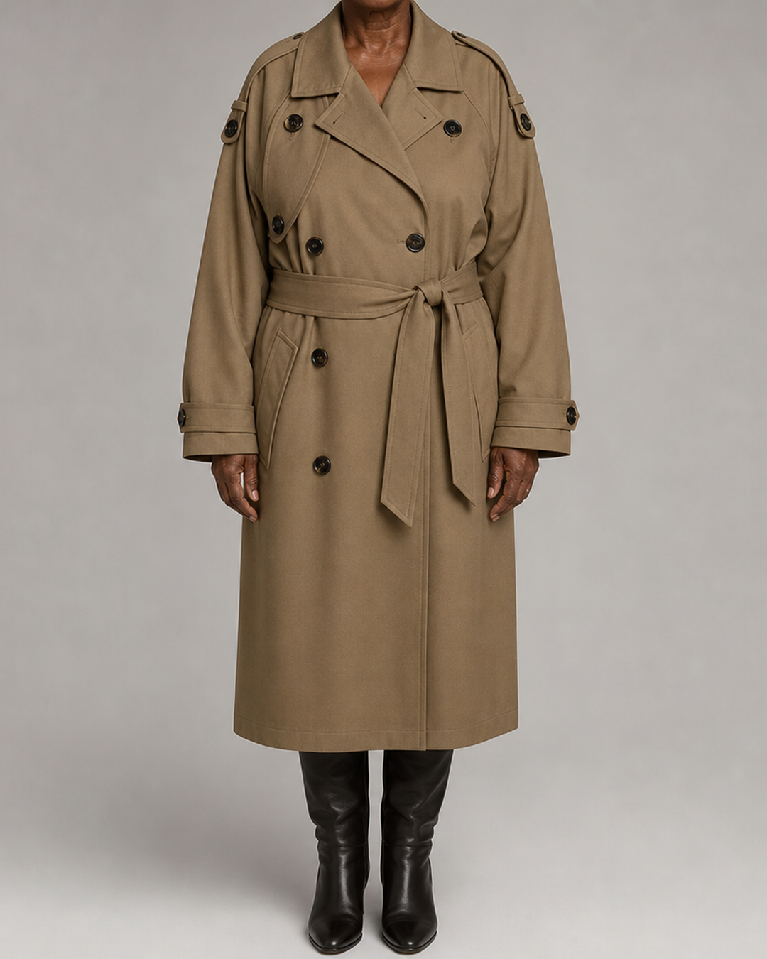 Women | Oversized Long Trench Coat