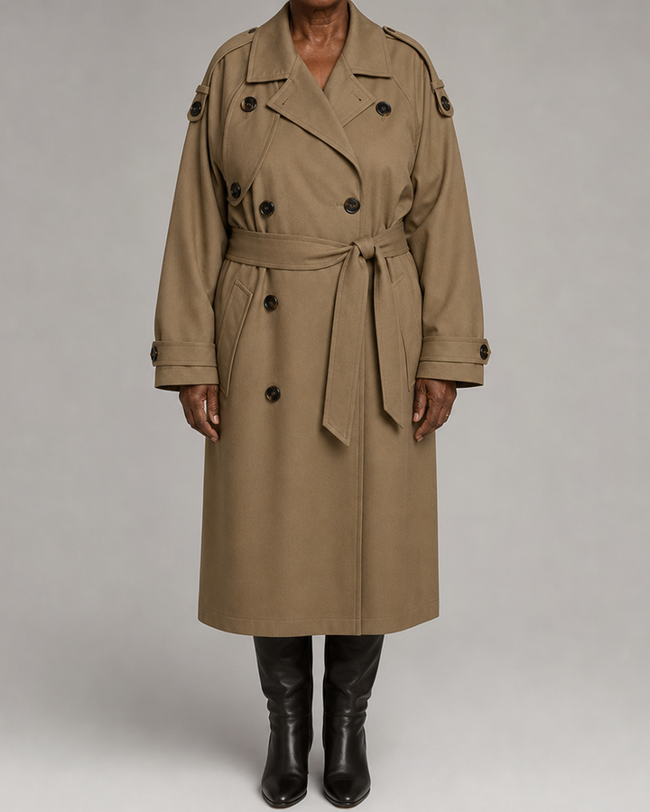Women | Oversized Long Trench Coat