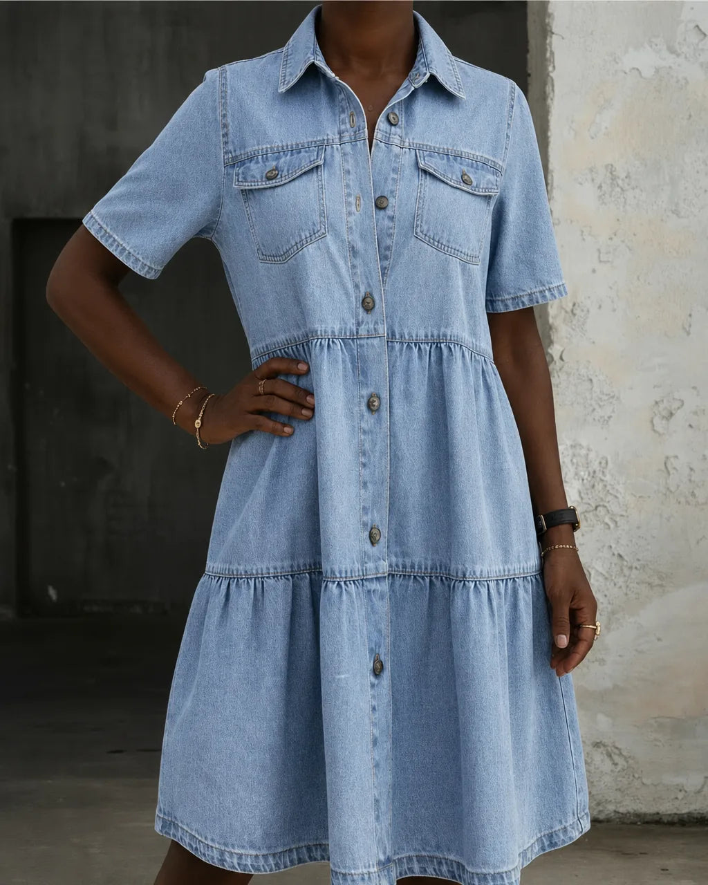 Sofía | Chic Casual Denim Dress