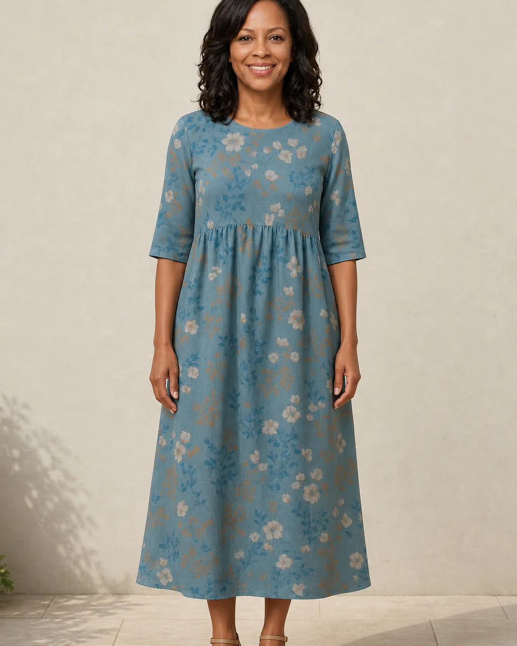 Amara | Relaxed Midi Dress