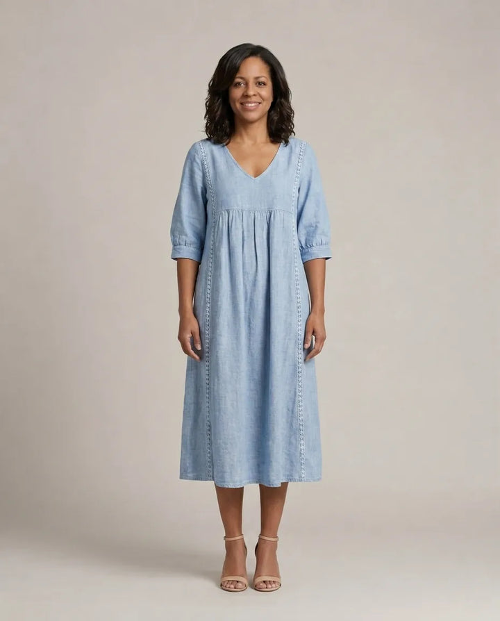 Juliette I Elegance A Line Maxi Dress