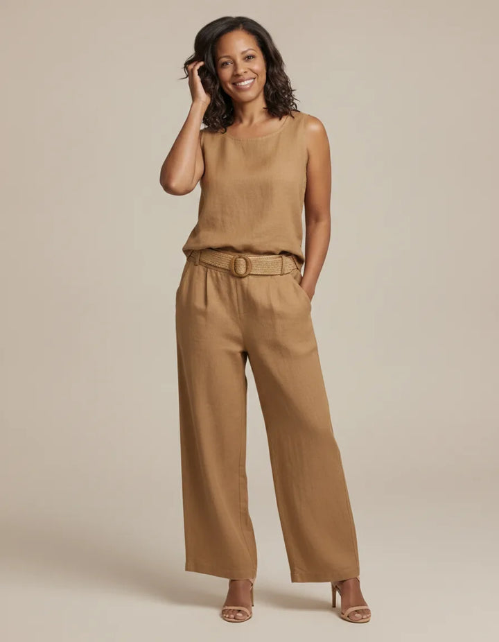 Paloma | Boho Belted Two-Piece Set