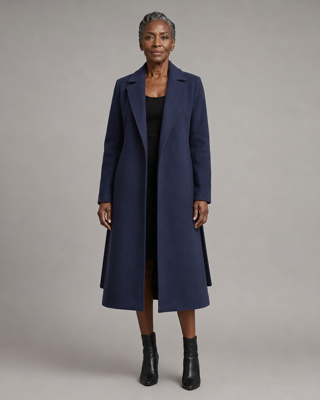 Long | Classic Single-Breasted Winter Trench Coat