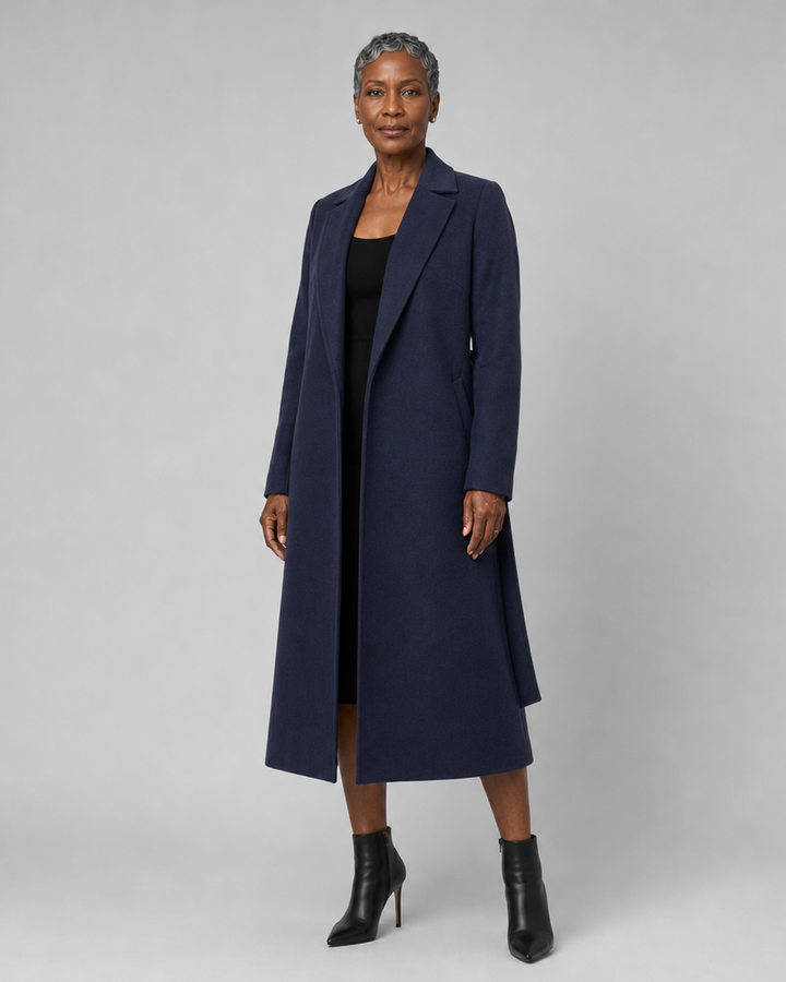 Long | Classic Single-Breasted Winter Trench Coat