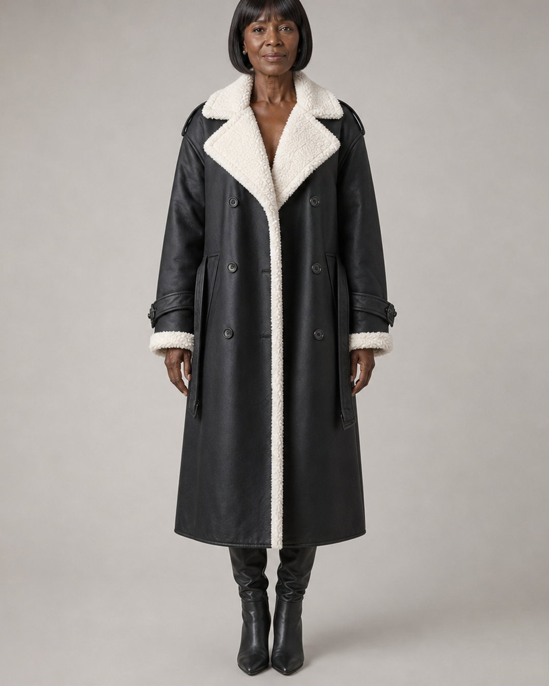 Women | Long Coat Women with Fleece Lining