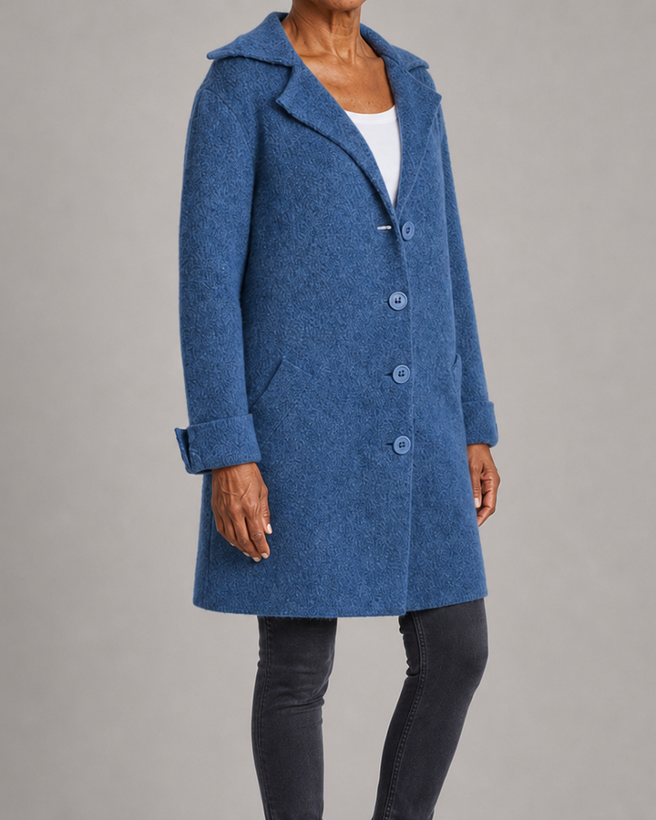 Lucille | Relaxed Longline Lapel Coat