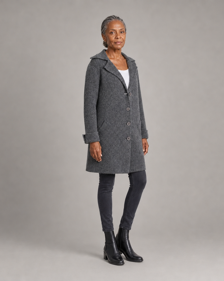 Lucille | Relaxed Longline Lapel Coat